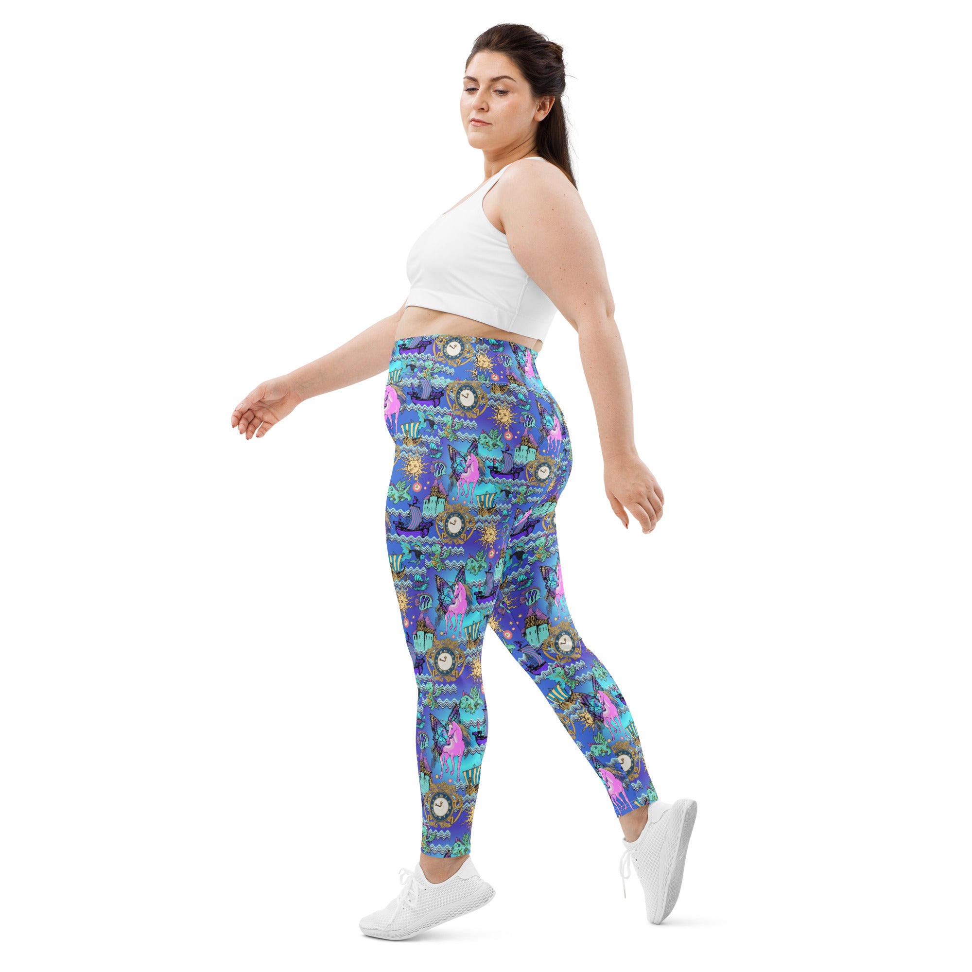 Mystical Fantasy World Leggings | Plus Size